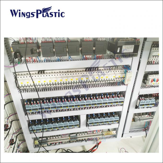 17м*2м*2.8м линия производства PE гофрированных труб с системой управления PLC 5