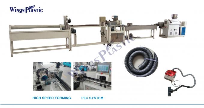 PLC Control EVA Spiral Vacuum Hose Manufacturing Machine для плавательного бассейна 1