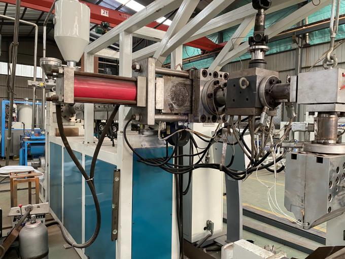 Машина для изготовления пластиковых пластиковых пластин ПЭТ ПС ПК 1