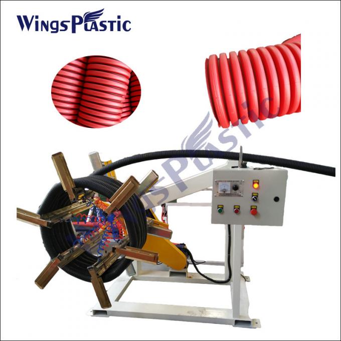 17м*2м*2.8м линия производства PE гофрированных труб с системой управления PLC 4