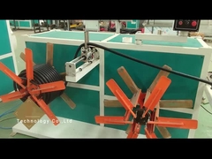 Гибкая одностеночная пластиковая машина штрангпресса трубы из волнистого листового металла