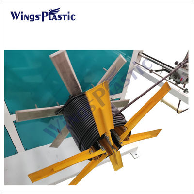 Пластиковая машина 40-80kg/H штрангпресса HDPE PA PVC PP машины штрангпресса трубы из волнистого листового металла