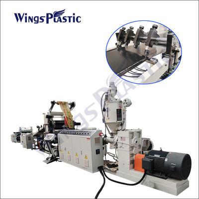 Лист PVC БЕДЕР LDPE HDPE делая PVC ЕВА PE водоустойчивую машину штранг-прессования листа