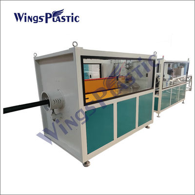 Высокая труба Ldpe HDPE выхода делая линию 75-160mm штранг-прессования трубы водопровода машины