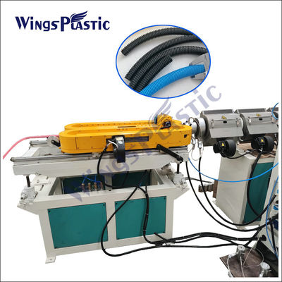 труба PVC PP машины штрангпресса трубы HDPE 40kg/H одностеночная связывая проволокой делая машину