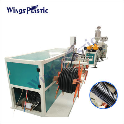 Пластиковая машина 40-80kg/H штрангпресса HDPE PA PVC PP машины штрангпресса трубы из волнистого листового металла