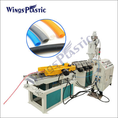 Пластиковая машина 40-80kg/H штрангпресса HDPE PA PVC PP машины штрангпресса трубы из волнистого листового металла