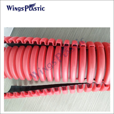 Стена двойника HDPE гофрировала машину трубы дренажа DWC