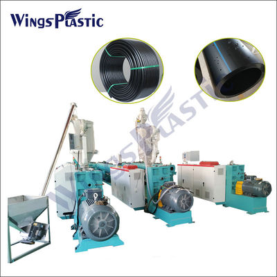 ПЛК Управление машиной для производства труб hdpe hdpe трубная экструдерная машина пластмассовая машина для производства водопроводов