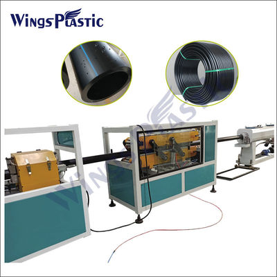 Производственная линия трубы HDPE PPR PE автоматической машины штранг-прессования трубы HDPE пластиковая