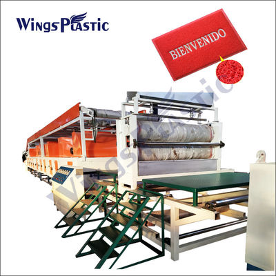 пластиковая циновка 500kg/H делая циновку PVC PP машины делая машину Eco дружелюбный