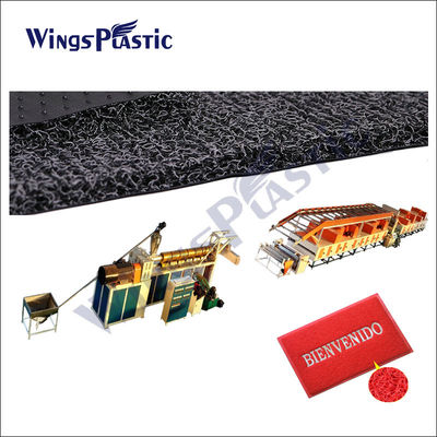 пластиковая циновка 500kg/H делая циновку PVC PP машины делая машину Eco дружелюбный