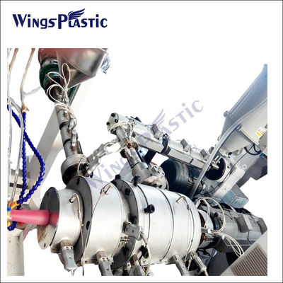 380V/50HZ PERT Tube PPR Машина для экструзии водопроводной трубы со скоростью 0,5-10 м/мин