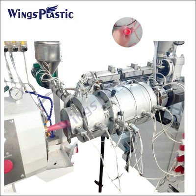Автоматическая труба HDPE PPR делая машину штранг-прессования трубы PP машины усиленную волокном