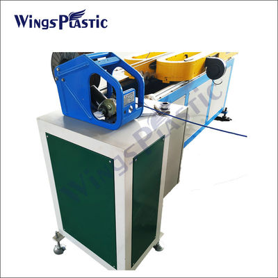 HDPE PP PE 110mm гофрировал пластиковую производственную линию машины штрангпресса трубы