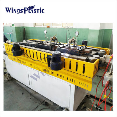 Труба HDPE DWC PVC делая машиной пластиковое pe двойная линия штранг-прессования трубы из волнистого листового металла