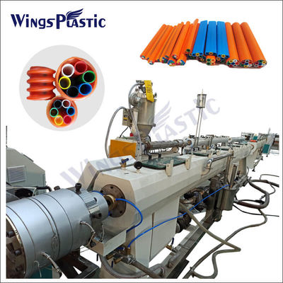 Экструдер одностенной HDPE COD с гофрированными оптическими каналами
