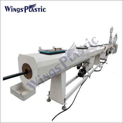 Wings Plastic 40-110MM PE PP PERT трубная экструдерная машина для эффективного производства