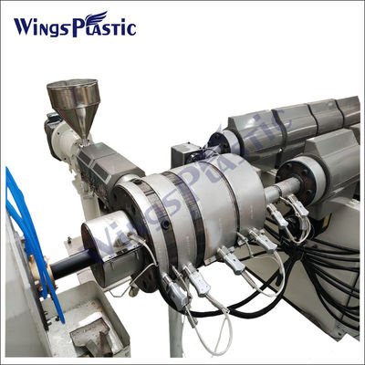 Wings Plastic 40-110MM PE PP PERT трубная экструдерная машина для эффективного производства