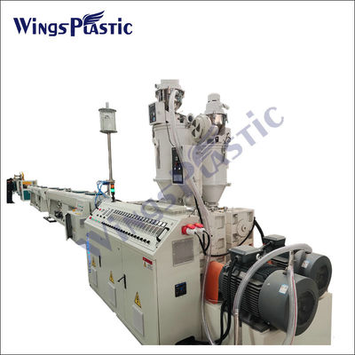 Wings Plastic 40-110MM PE PP PERT трубная экструдерная машина для эффективного производства