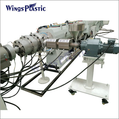 5-200 мм Пластиковая HDPE PE PP труба экструзионная линия производства