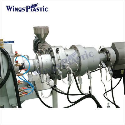 Пластиковая Pe Pp Hdpe трубная шланговая экструдерная машина Ppr Hdpe трубная машина