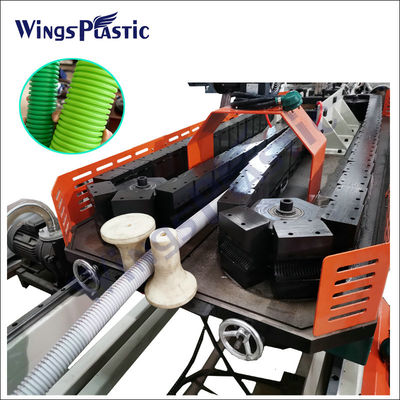 Пластиковая Hdpe Pp полиэтиленовая стружная труба экструдерная машина одновинтовый