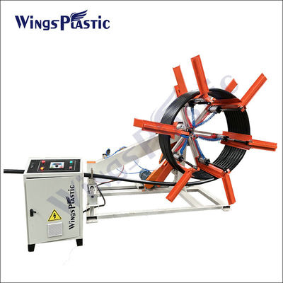 Высокоскоростная Hdpe PE пластиковые трубы экструзионная машина производственная линия