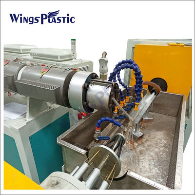 Пластиковая Hdpe Pp Pe гидравлическая спиральная обертка защитный шланг экструзионная машина
