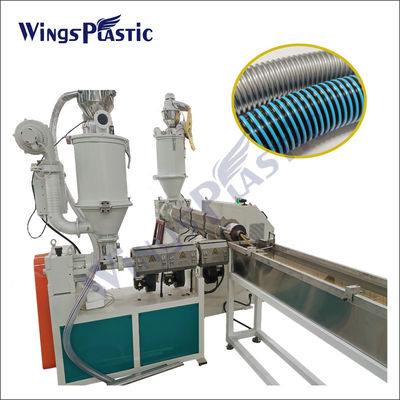 Plastic PE HDPE PA PVC Flexible Spiral EVA Swimming Pool Hoses Machine