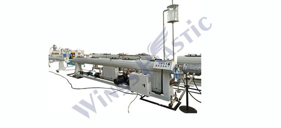 Контроль ПЛК Маленькая линия экструзионной электропроводной трубы PE HDPE PPR MPP